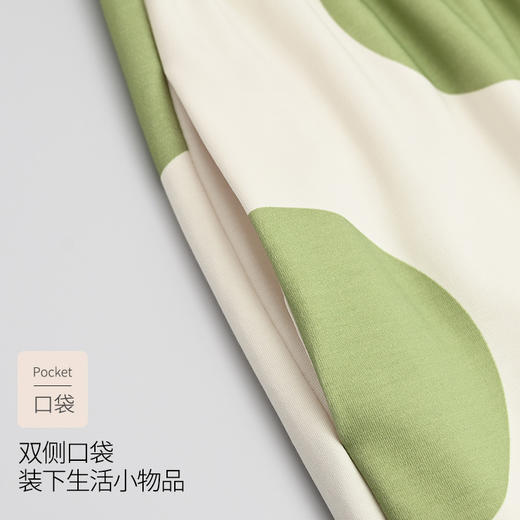 家居服新款长袖睡衣女士春秋款带胸垫防凸点家居服女宽松大码2025年秋季新款 商品图3