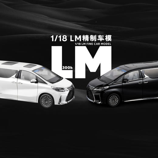 1/18 LM精制车模，多色可选 商品图0