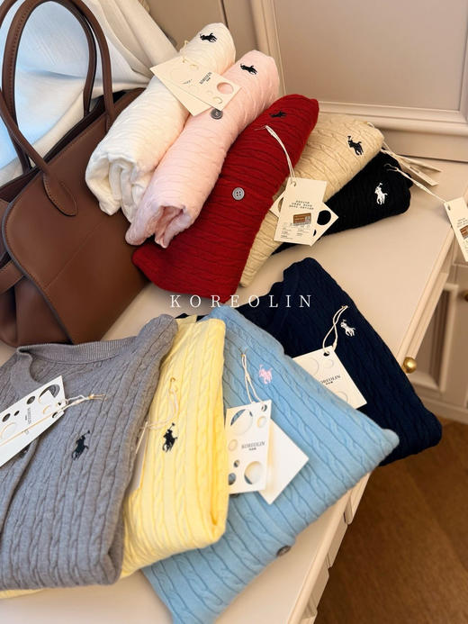 开衫里的第一名‼️小麻花战马针织棉开衫 商品图1