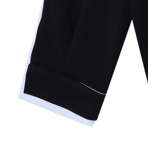 G351SDSA男士秋冬新款痞帅男装韩版撞色拼接拉链翻领卫衣百搭宽松外套 商品图4