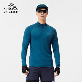 【P系列】伯希和户外骑行快干T恤25款美利奴羊毛运动排湿透气上衣