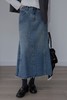 LNNNS 长款复古百搭牛仔半裙 20819 商品缩略图0