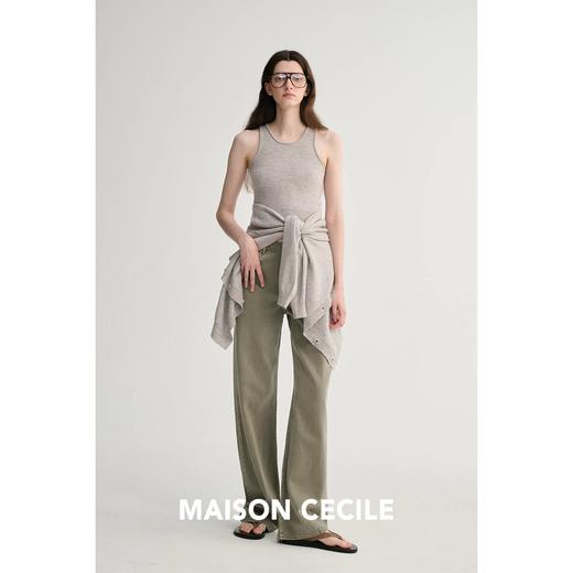 MAISON CECILE 新增精巧版/复古直筒显瘦牛仔裤 商品图2