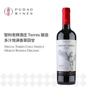 米高桃乐丝安第卡珍藏美乐干红葡萄酒Miguel Torres Chile Andica Merlot Reserva Organic