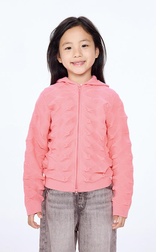 jnby  25年秋款  短款开襟针织衫  1P9313170 商品图3