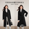 【内购】【理想大衣】气质通勤创驳领正肩中款双排扣佰搭双面呢大衣-W54OA8783 商品缩略图3