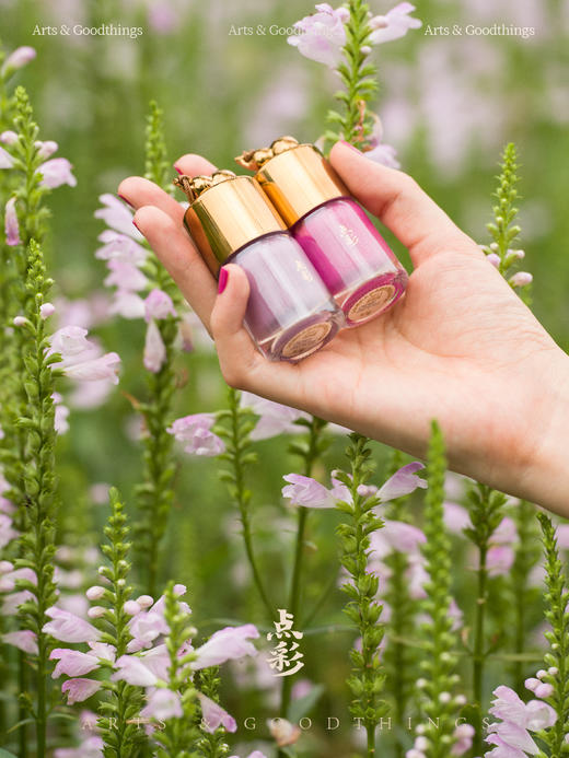 点彩水性玫瑰香指甲油组合三支装礼物 山林曦照 商品图0