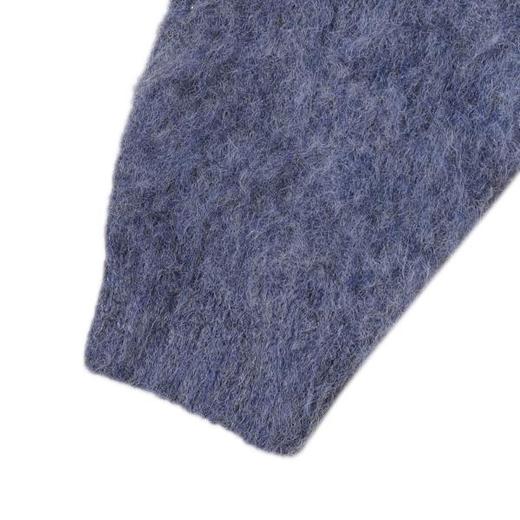 72618SDSA男士秋冬新款痞帅男装韩版拼接撞色纽扣翻领针织衫毛衣百搭 商品图4