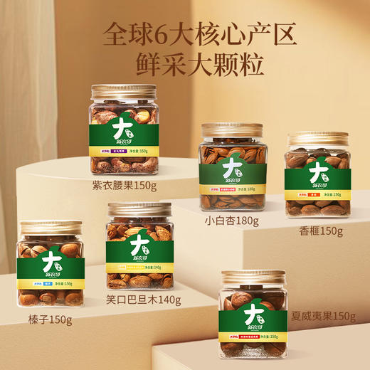 新农哥您大欢喜920g过节送人送礼中秋礼盒纯坚果 商品图2