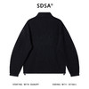SDSA男士秋冬新款痞帅男装潮牌半拉链立领卫衣下摆松紧设计百搭 商品缩略图5