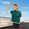 Skechers斯凯奇童装男女童假两件长袖T恤衫春夏儿童纯棉休闲上衣L125K070 商品缩略图3