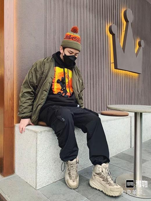 HOK@ One One KAHA卡哈秋冬高帮厚底轻量坦克军靴户外防水登山运动鞋 Z-15629 商品图8