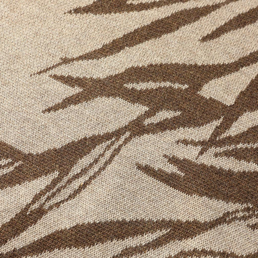 97-3031-208圆领慵懒风毛衣2025春秋冬印花内搭宽松打底衫高级感针织衫女上衣 商品图2