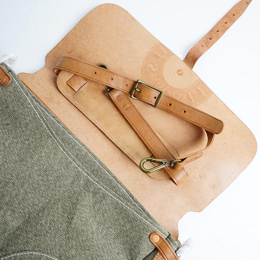 Alternative Country 植鞣皮翻盖邮差包 商品图2