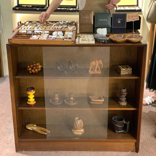 1960s英国玻璃展示柜 商品图0