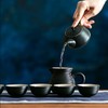 【彼达思】陆宝 旋转壶功夫茶组1壶6杯1茶海 禅风黑 商品缩略图2