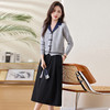 长袖针织衫半身裙两件套，时尚气质洋气减龄穿搭套装裙HR-XBL8502 商品缩略图2