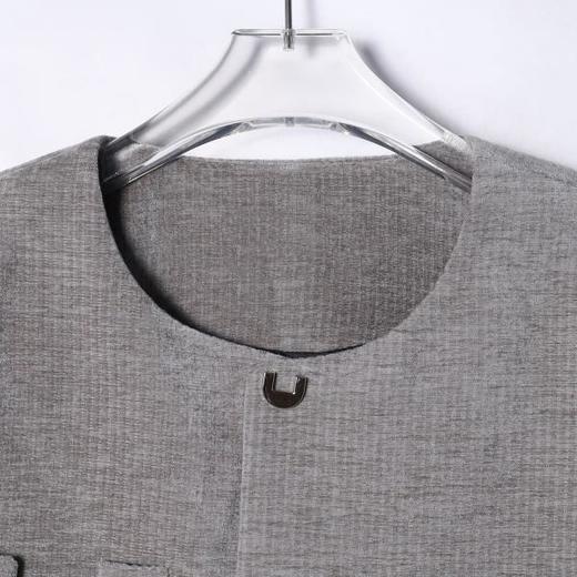 G615SDSA男士秋冬新款痞帅男装韩版纯色小众设计夹克上衣百搭潮流外套 商品图2