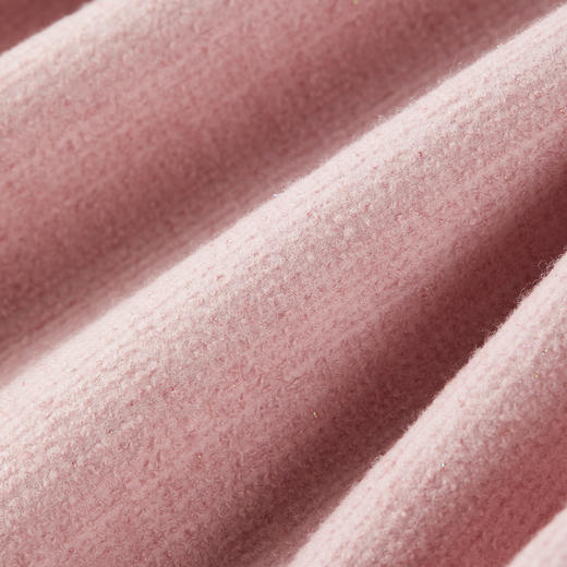 【内购】【免搭配·套装】撞色设计燕尾翻领短款厚外套&A字丝绒半身裙-Q53ZB3561 商品图4