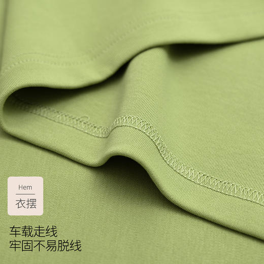 家居服新款长袖睡衣女士春秋款带胸垫防凸点家居服女宽松大码2025年秋季新款 商品图1