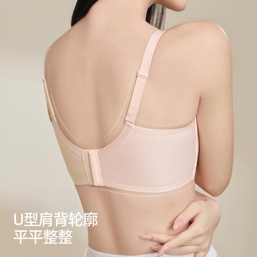 【商场同款】熳洁儿 蕾丝文胸乳胶小胸聚拢无钢圈轻柔透气中厚杯23701518 商品图7
