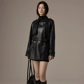 西班牙绵羊皮皮衣 ，进口绵羊皮，上身气场爆棚，上身0压力，舒适不紧绷【G】