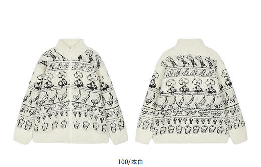 jnby   25年秋款  短款开襟毛衫  1P9310930 商品图10