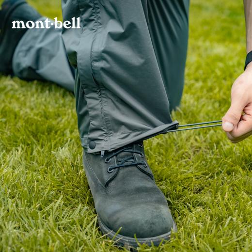 [雨行者]MONTBELL户外冲锋裤男款露营轻量防水休闲徒步硬壳裤- 商品图3