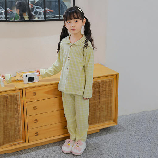 心选丨儿童布莱格开衫居家服 蓄温保暖 柔软舒适 商品图8