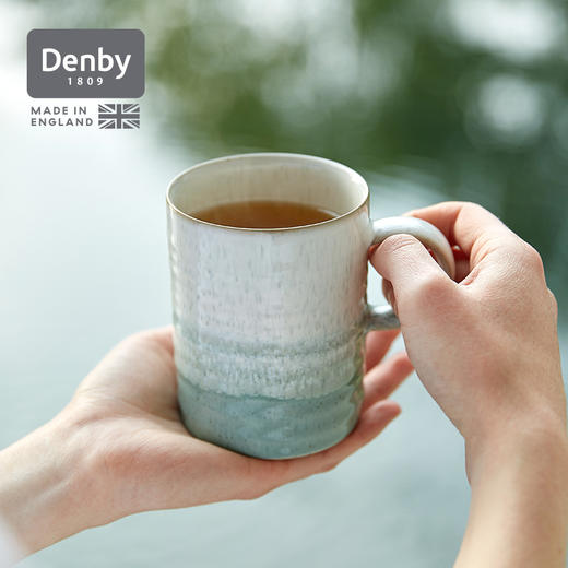 【Denby丹碧】窑迹青绿小号马克杯295ml 商品图2