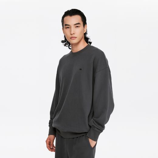 Oneup基础圆领磨毛卫衣 商品图3