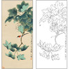 工笔画白描底稿于非闇花鸟《花鸟》临摹勾线高清打印稿FA43 商品缩略图0