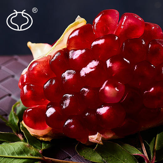 【新疆好物】新疆皮亚曼甜石榴 皮亚县特产 粒大多汁 硬籽石榴 商品图3