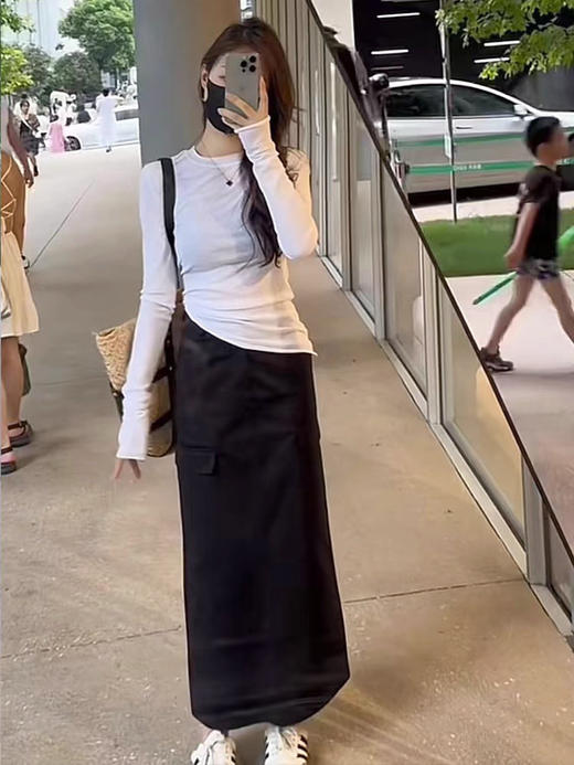 【开放日忙 秒杀价已调 直接拍】新款 therow 长袖打底衫 依旧是“绒感面料”非宽版 商品图6