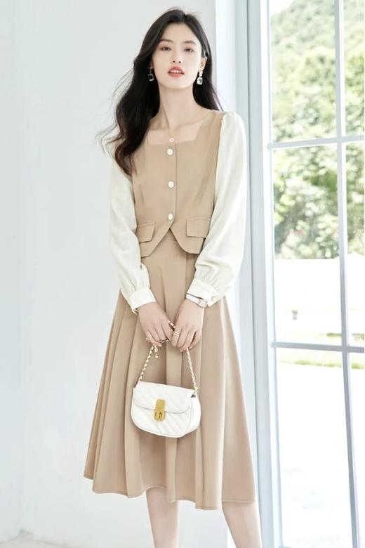 苏醒的乐园 通勤气质衬衫半裙套装 17043 商品图0