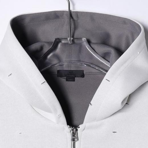 7104SDSA男士秋冬新款痞帅男装韩版宽松破洞拉链连帽卫衣网红款百搭 商品图2