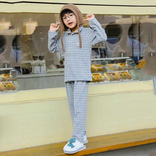 心选丨儿童布莱格开衫居家服 蓄温保暖 柔软舒适 商品图9