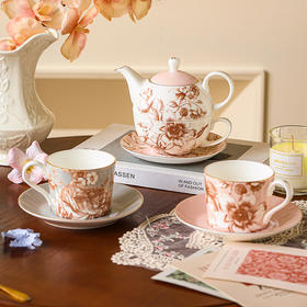 摩登主妇骨瓷咖啡杯礼盒装乔迁新居结婚新婚礼物高档精致下午茶壶