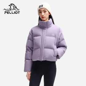 伯希和户外800蓬羽绒服2025新款女短款防风保暖鹅绒服登山外套