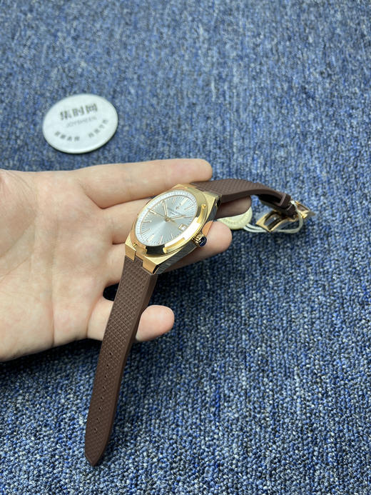 钢表王强势来袭 VC江诗丹顿Overseas PPF纵横四海4500V系列 (表界三大钢王之一) 纵横四海"玫瑰金版"男士腕表 商品图4