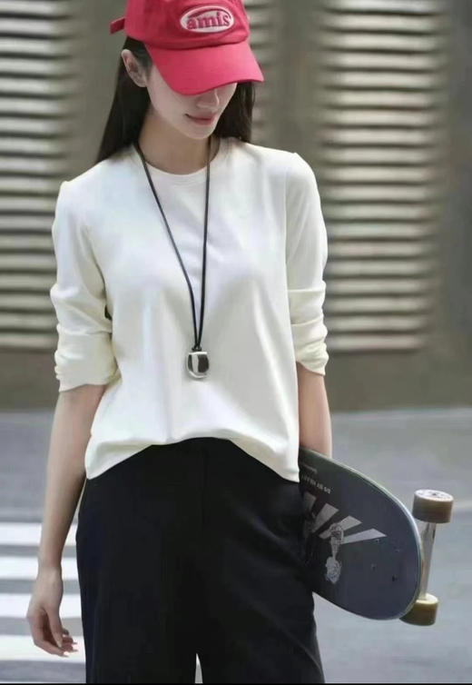 ICICLE 之禾 三色条纹彩条棉弹螺纹长袖衫（SS） 商品图10