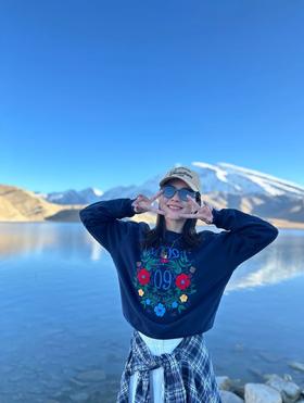 送你一朵小红花most正版高订希林娜同款卫衣