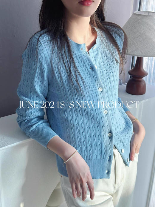 开衫里的第一名‼️小麻花战马针织棉开衫 商品图8