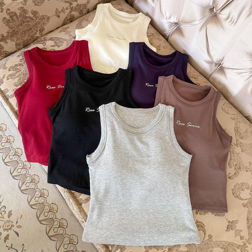 后背镂空磨毛女士背心一体杯-纪念日百货门店同款166550504 商品图2