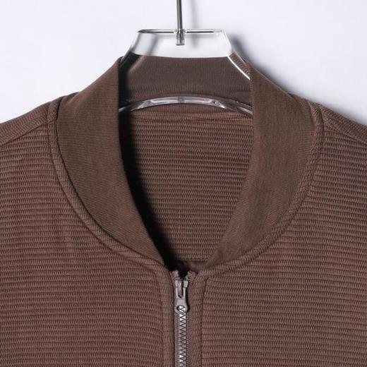 8909SDSA男士秋冬新款痞帅男装复古肌理感棒球领夹克外套时尚百搭开衫 商品图2