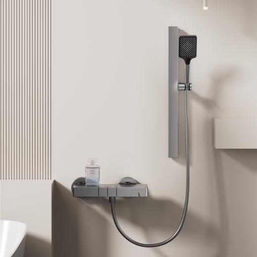 6069杰里两档按键花洒-枪灰 商品图1