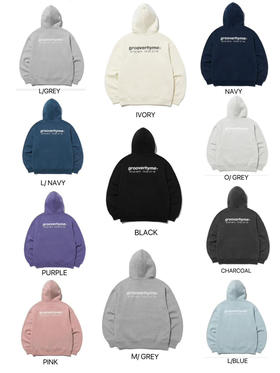 韩国11色连帽加绒加厚卫衣