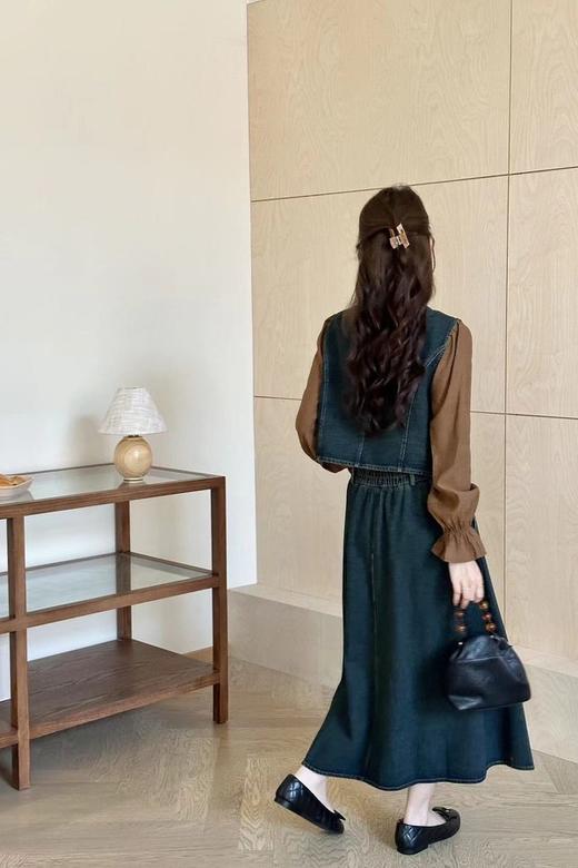 amadella 复古牛仔甜美百搭三件套装 20942 商品图7