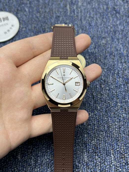 钢表王强势来袭 VC江诗丹顿Overseas PPF纵横四海4500V系列 (表界三大钢王之一) 纵横四海"玫瑰金版"男士腕表 商品图1