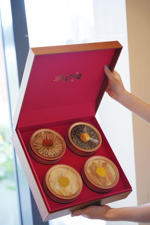 诸事皆顺四拼参茸礼盒 商品图1